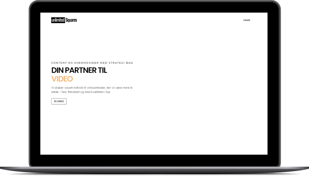 Illustration af professionel SEO hjælp – laptop med hjemmeside og notesbog som symbol på strategi og indhold